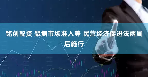 铭创配资 聚焦市场准入等 民营经济促进法两周后施行