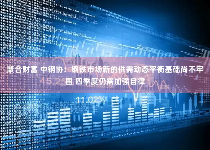 聚合财富 中钢协：钢铁市场新的供需动态平衡基础尚不牢固 四季度仍需加强自律